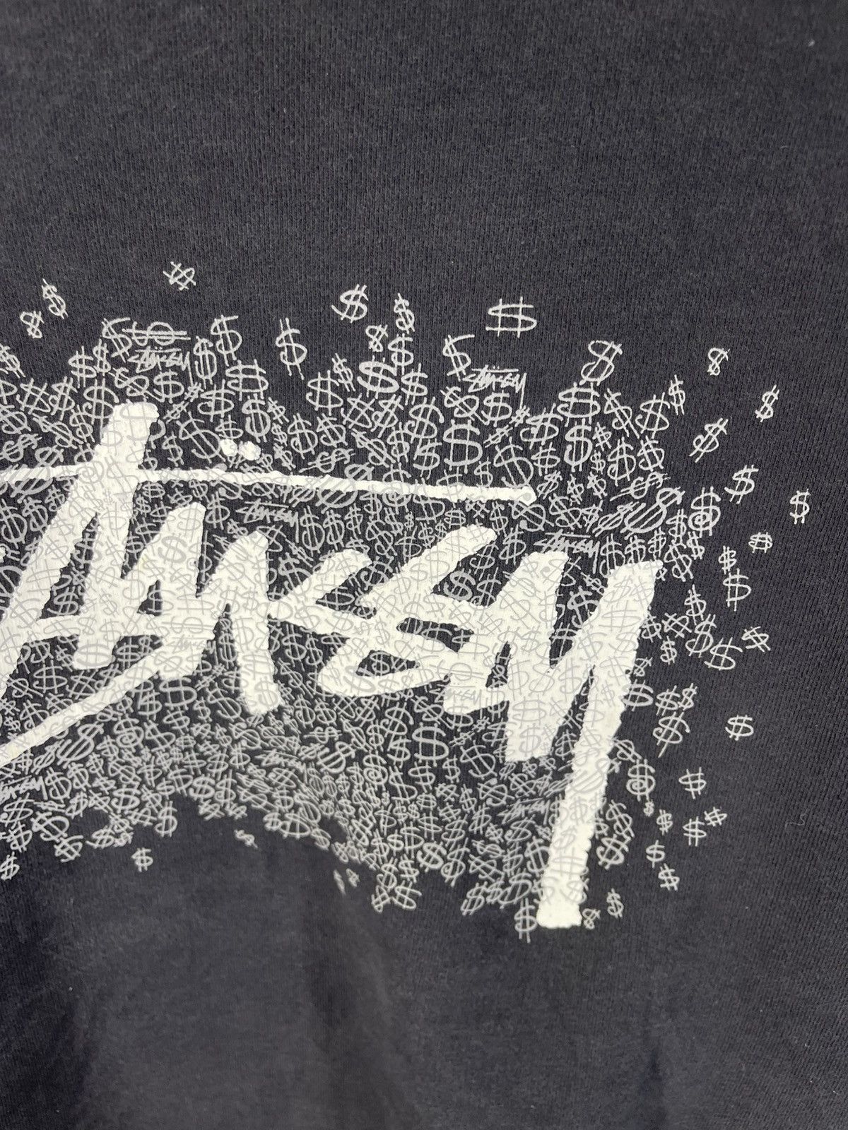 Stussy Vintage Stussy Dollar Sign Pattern Logo Sweatshirt Size US L / EU 52-54 / 3 - 7 Thumbnail