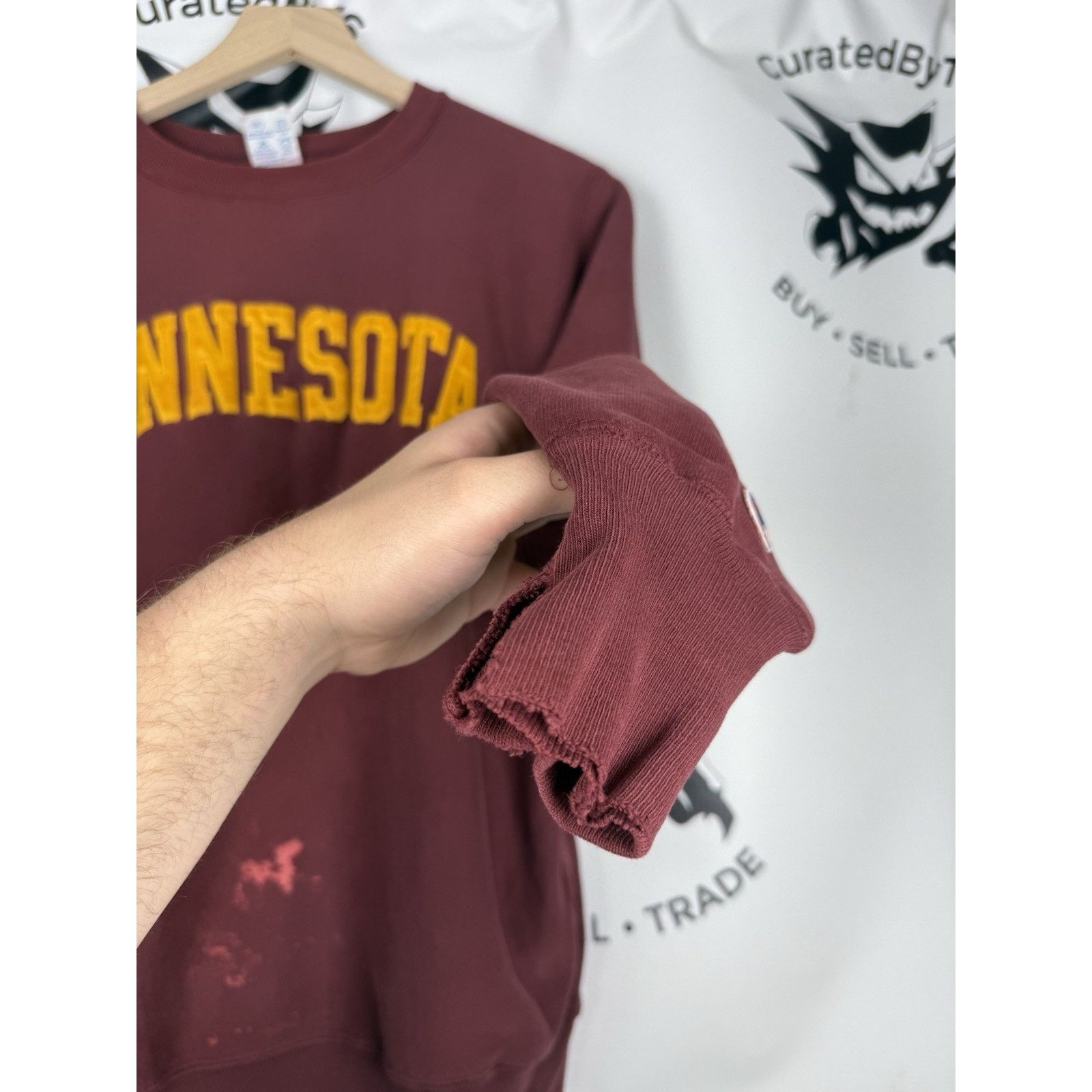 Champion Vintage 90s Minnesota University Champion Reverse Weave Size US M / EU 48-50 / 2 - 5 Thumbnail