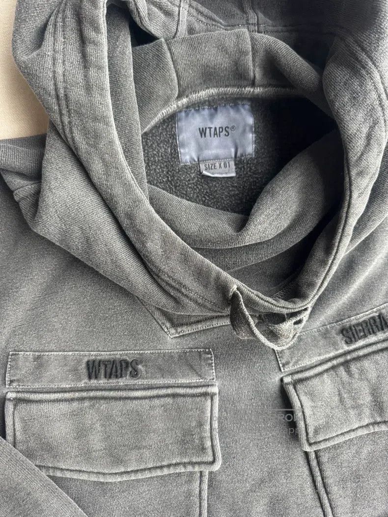 Wtaps Wtaps Heavy Washed Hooded Sweatshirt Size US S / EU 44-46 / 1 - 4 Thumbnail