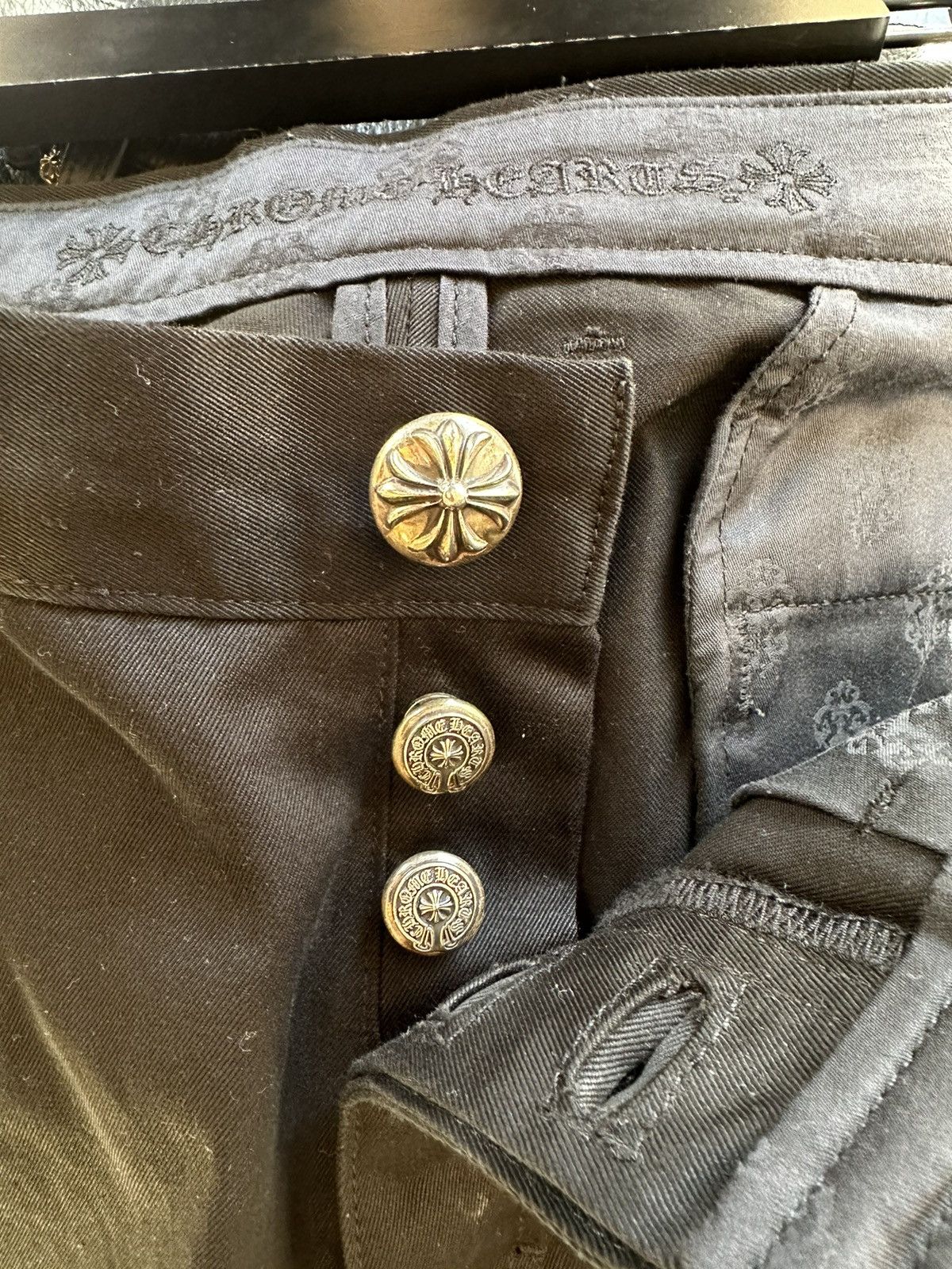 Chrome Hearts CHROME HEARTS FLOODED CROSS PATCH CHINOS Size US 36 / EU 52 - 7 Thumbnail