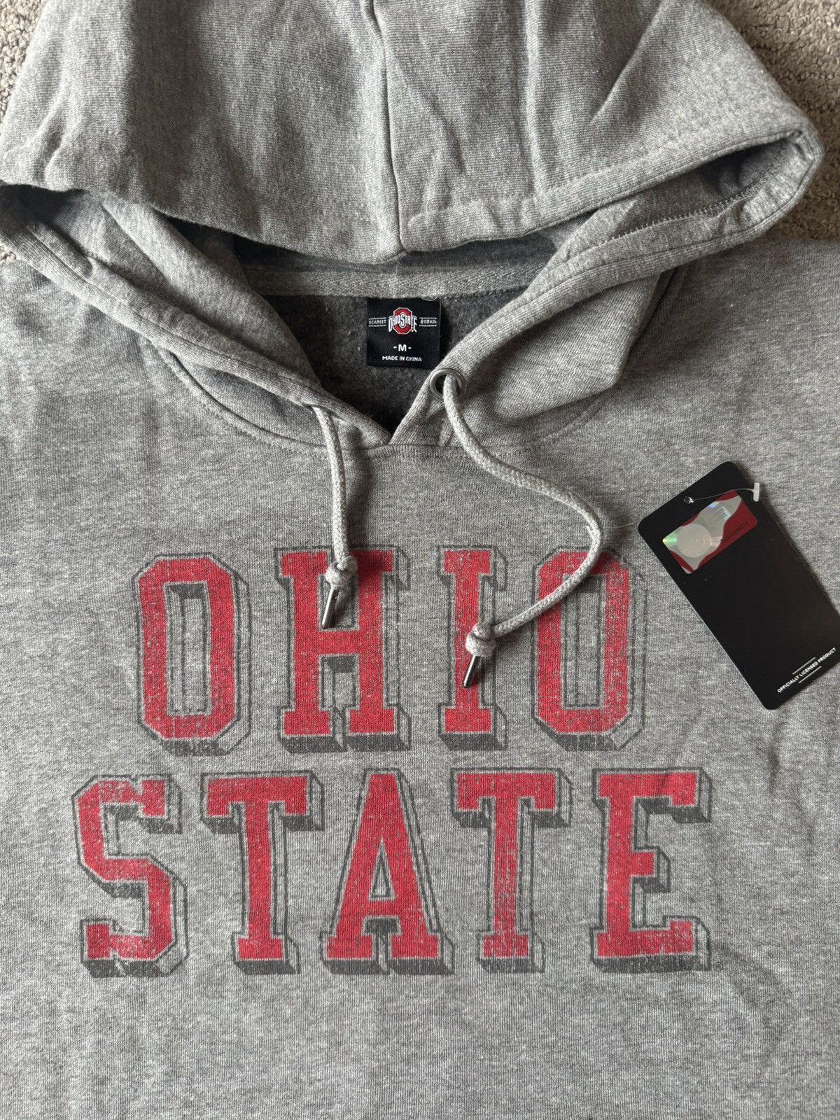 Vintage The Ohio State University Hoodie Size US M / EU 48-50 / 2 - 2 Thumbnail