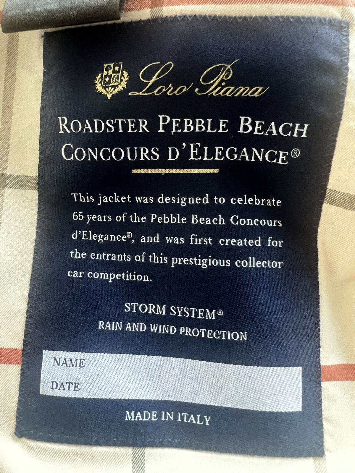 Loro Piana Loro Piana Roadster Pebble Beach Limited Edition Vest Size US L / EU 52-54 / 3 - 2 Thumbnail