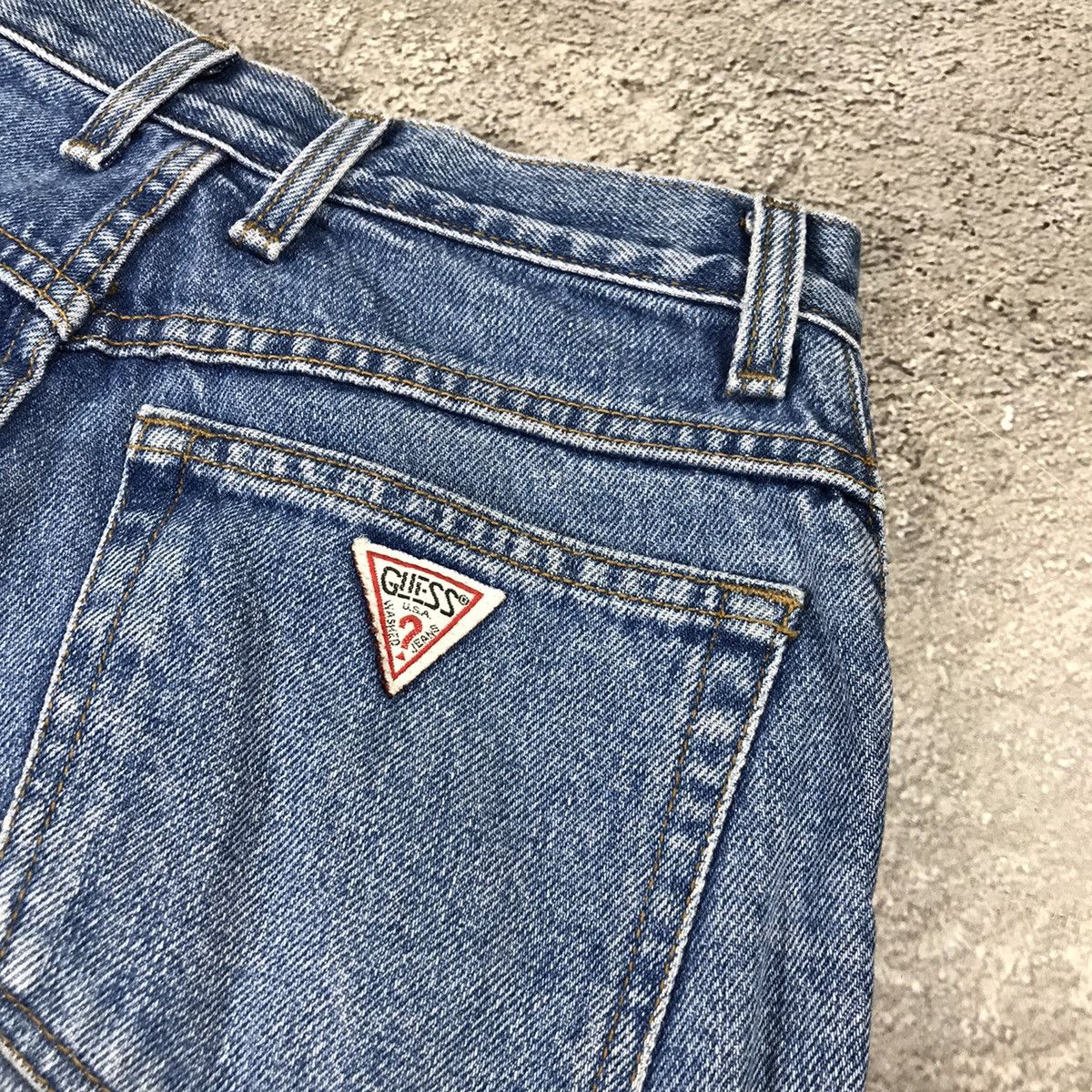 Vintage Vintage Y2K Guess Distressed Baggy Jeans Grunge W27 Graphic Size US 27 - 6 Thumbnail