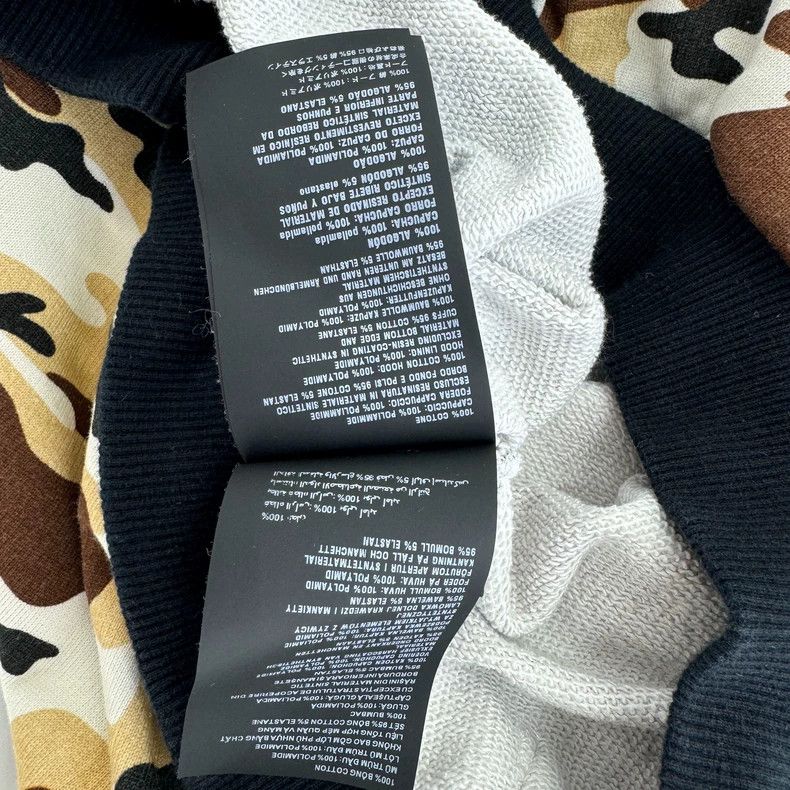 Prada Prada Camouflage black triangle logo sweatshirt 2501-Nextar Size US S / EU 44-46 / 1 - 8 Thumbnail