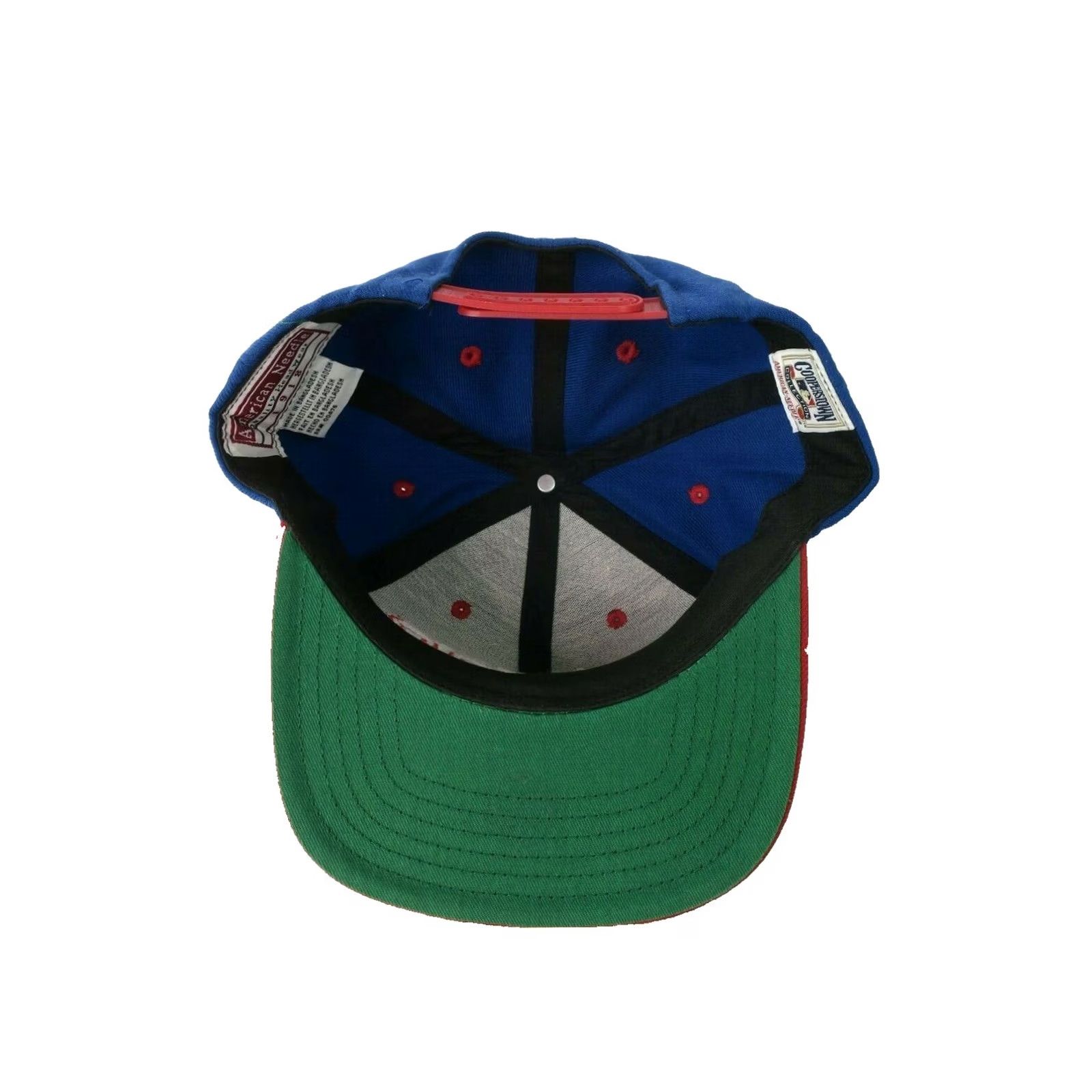 American Needle American Needle Montreal Expos Snapback Hat Baseball Cap Wool Blend Blue Solid Adjustable Medium Width Mens Size ONE SIZE - 5 Thumbnail