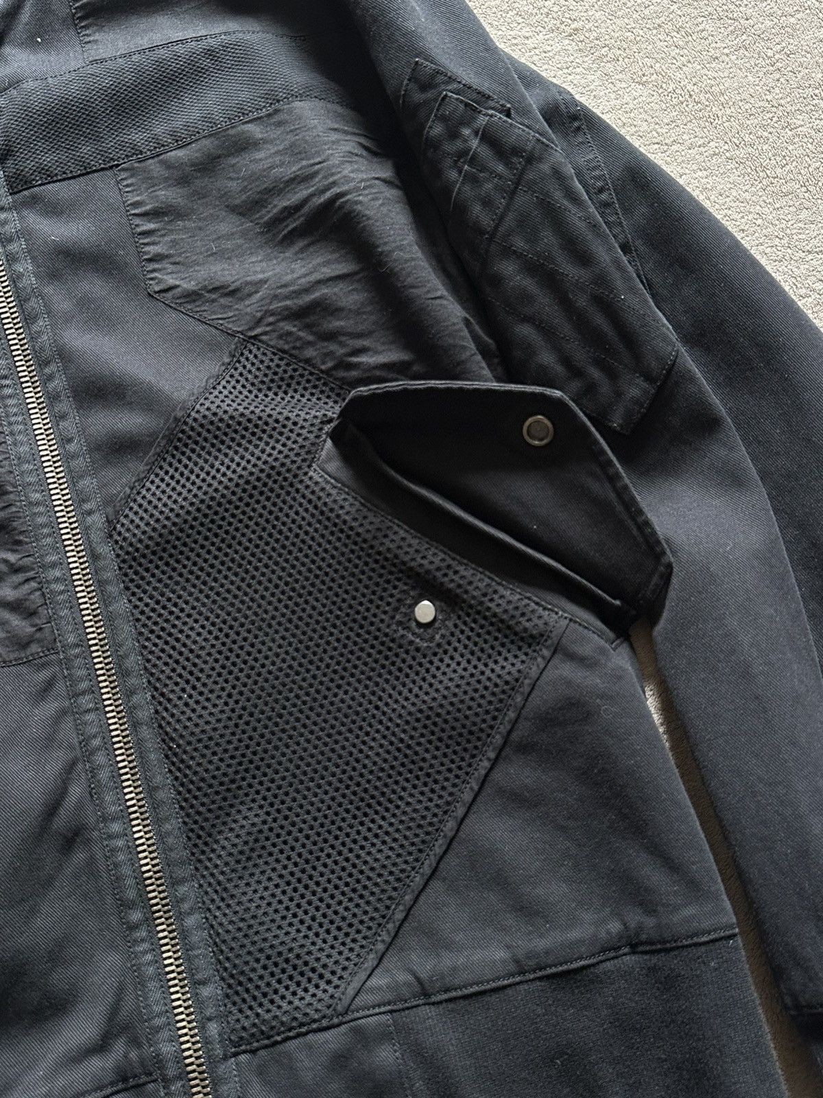 Helmut Lang Helmut Lang H01HM402 Patchwork Bomber Mesh/Straps Size Small Size US S / EU 44-46 / 1 - 15 Thumbnail