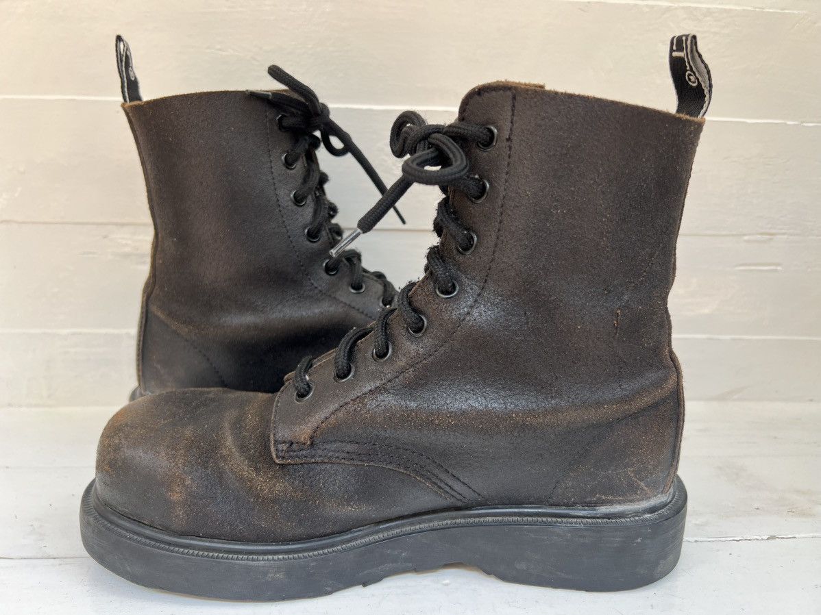 Other Cult lace-up biker boots with steel toe Size US 5.5 / EU 38 - 7 Thumbnail