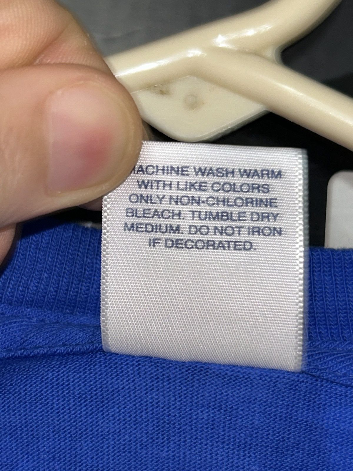 Supreme Supreme Blank Tee Royal Blue T-shirt size Medium Brand New Size US M / EU 48-50 / 2 - 4 Thumbnail