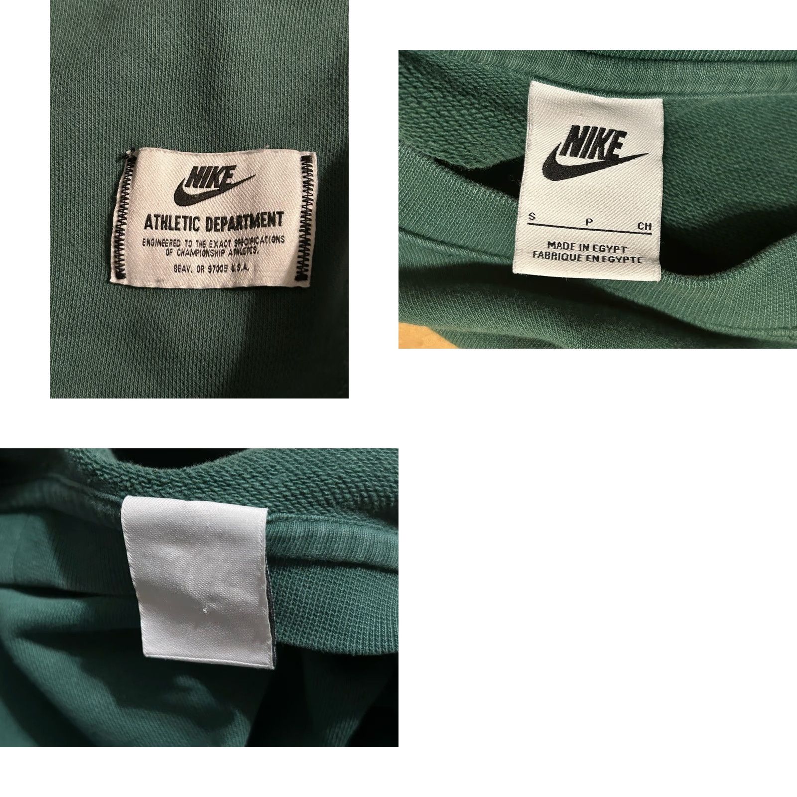 Nike Nike Sportswear Club Fleece Sweatshirt Pullover Adult Small Green Size US S / EU 44-46 / 1 - 10 Thumbnail