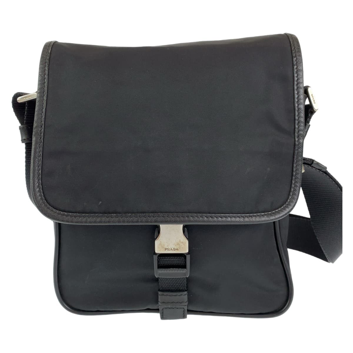 Prada Prada Prada Tessuto Nylon Shoulder Bag 404340 Canvas Crossbody Bag 404340 in Very Good Condition Size ONE SIZE - 1 Thumbnail