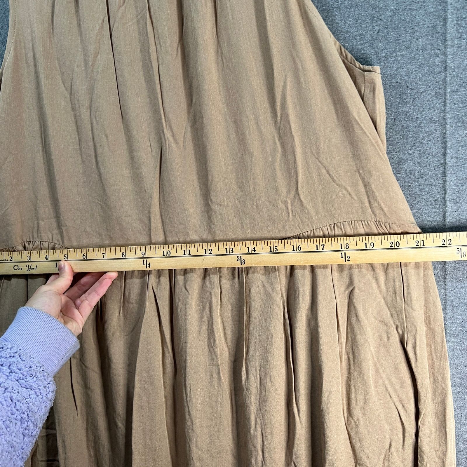 Other Laurie Felt Sleeveless Tiere Maxi Dress Brown Sand Size M Size M / US 6-8 / IT 42-44 - 9 Thumbnail