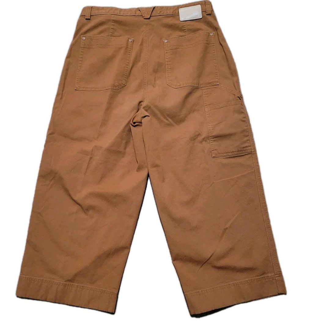 Duluth Trading Company Duluth Flex Fire Hose Wide-Leg Crop Pants Size 14 Waist 34 Size 36" / US 14 / IT 50 - 3 Thumbnail