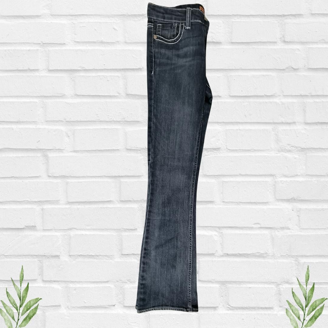 Levi's Stylish Girls Levi's Flare Jeans - Dark Wash Size 14 Size 24" / US 00 / IT 34 - 3 Thumbnail