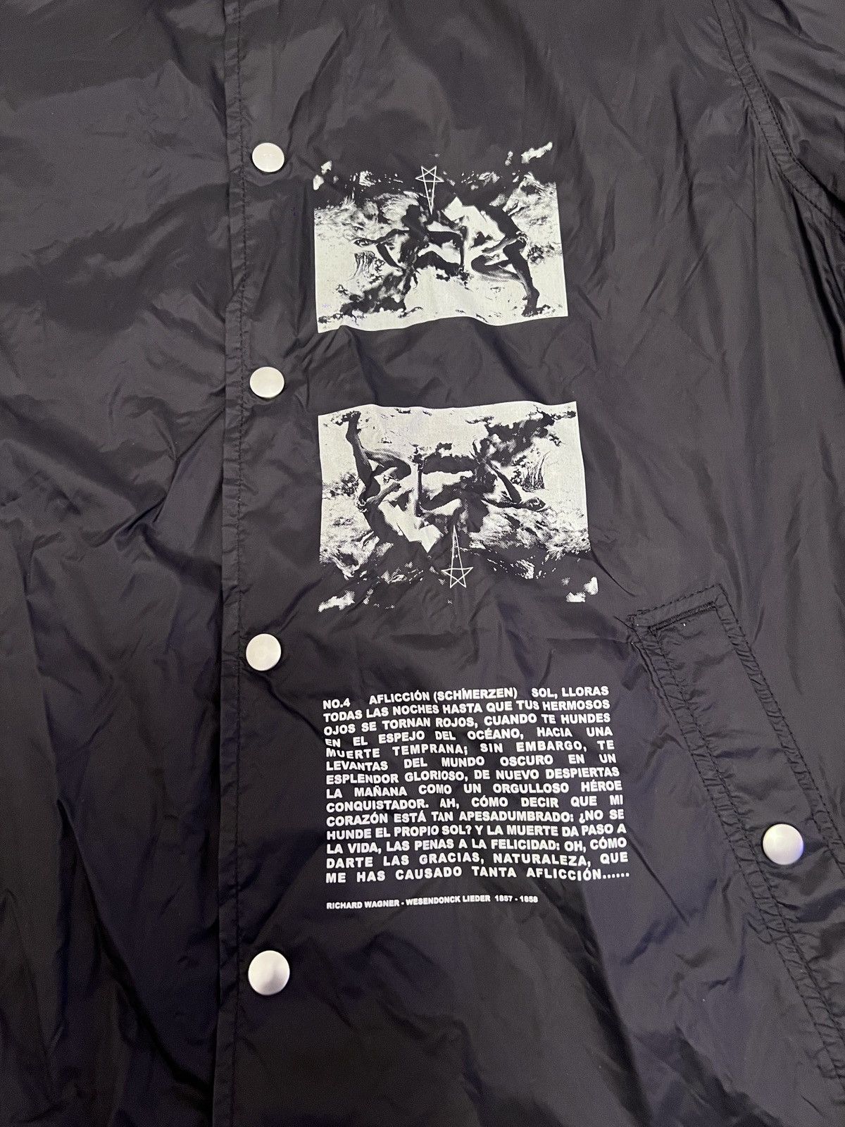 Rick Owens Drkshdw rick owens print coach jacket Size US M / EU 48-50 / 2 - 3 Thumbnail