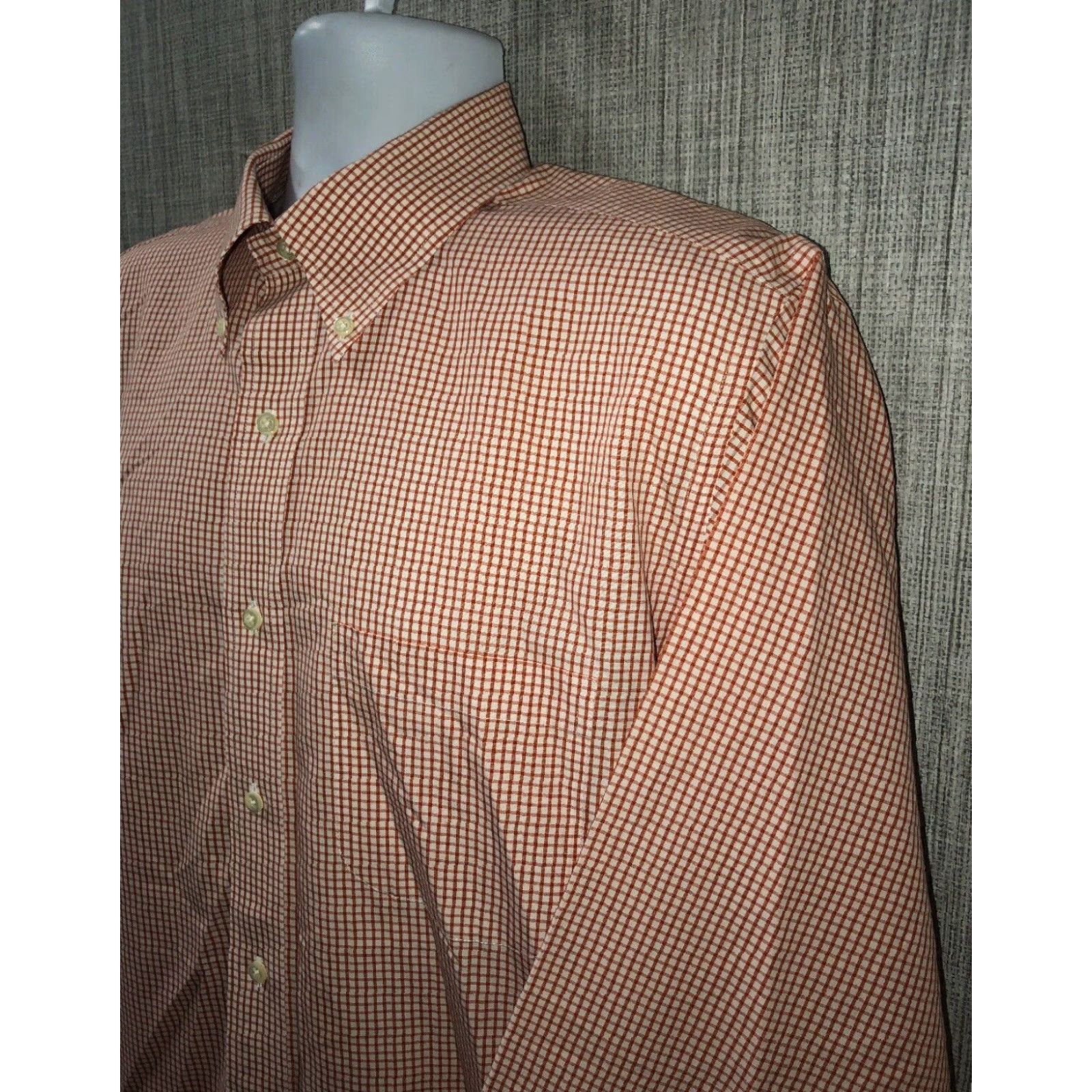 Brooks Brothers Brooks Brothers Mens Dress Shirt Plaid Long Sleeve Button Front Non-Iron Size 16 Regular Mens Size 42R - 3 Thumbnail