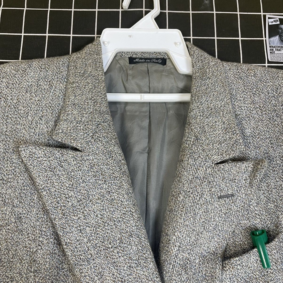 Bally 🔥 VINTAGE BALLY KNITTED CASHMERE WOOL BLAZER JACKET Size US L / EU 52-54 / 3 - 3 Thumbnail