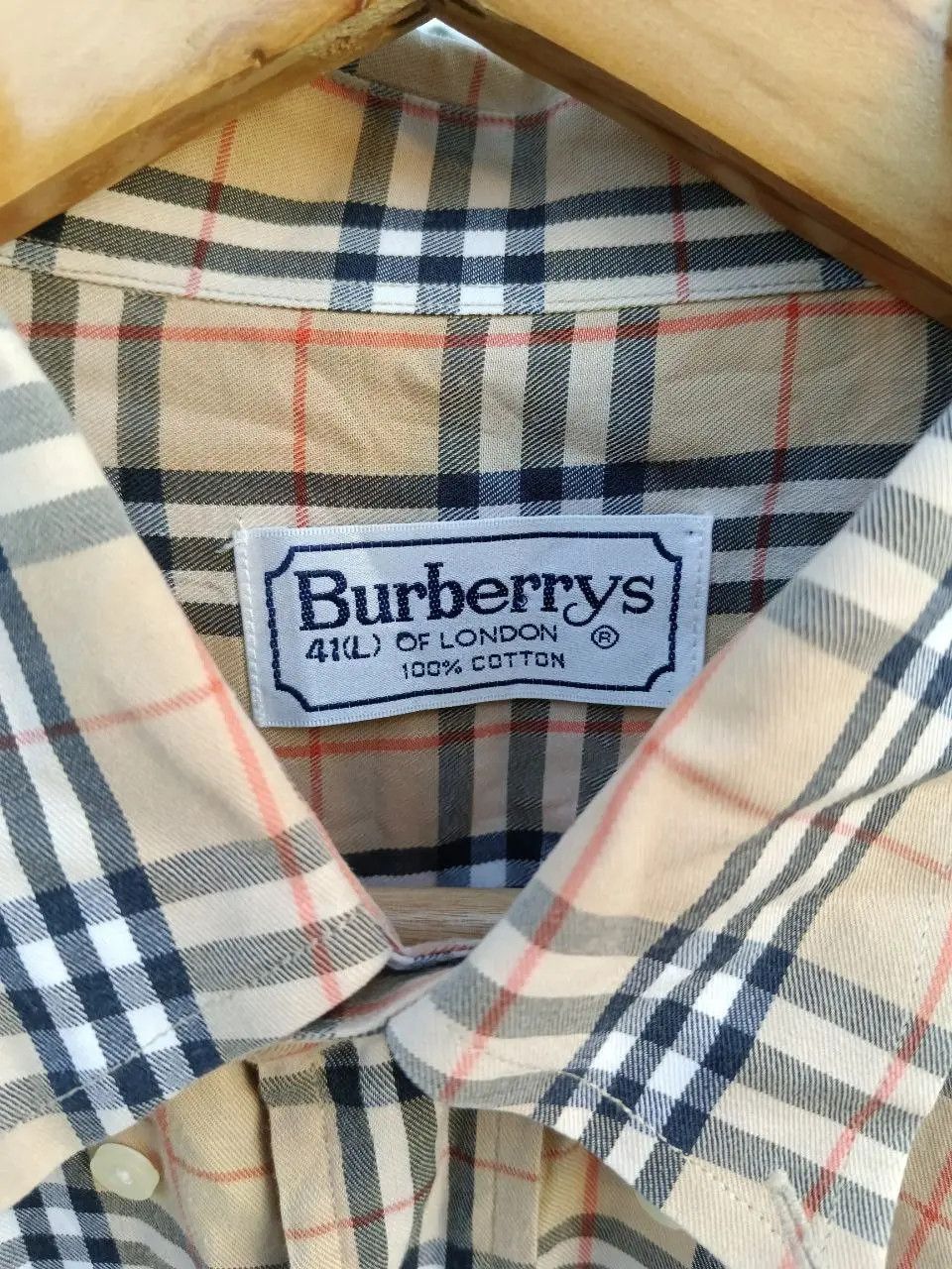 Burberry BURBERRY NOVA CHECK LONG SLEEVE Size US L / EU 52-54 / 3 - 4 Thumbnail