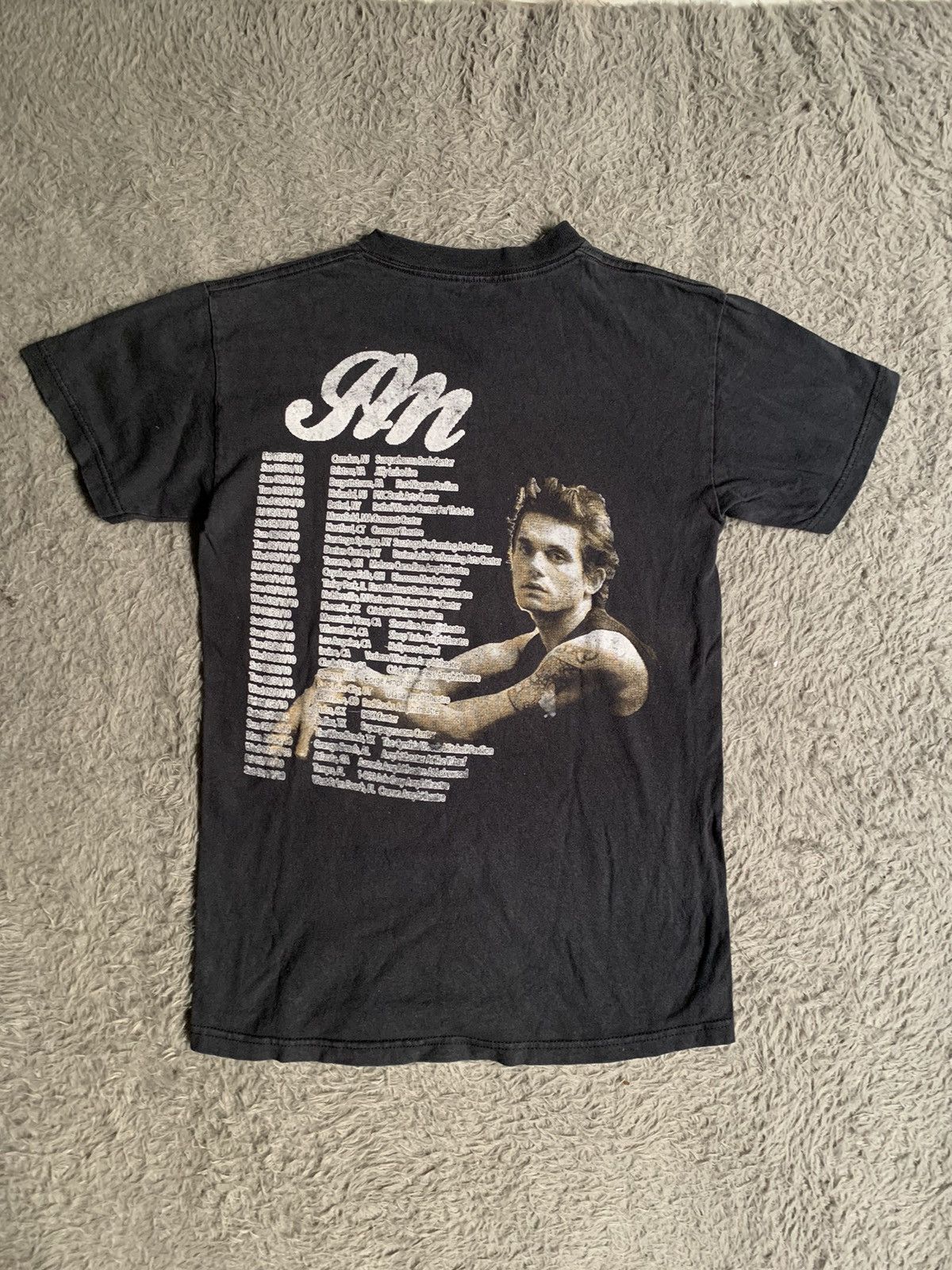 Band Tees Vintage Faded 00s John Mayer Tour Tee erd grunge Size US S / EU 44-46 / 1 - 6 Thumbnail