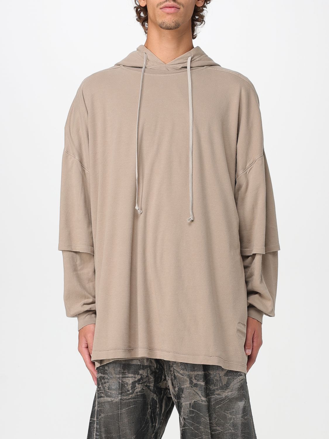 Rick Owens Drkshdw Rick Owens Drkshdw Sweatshirt Men Pearl Size US M / EU 48-50 / 2 - 1 Thumbnail