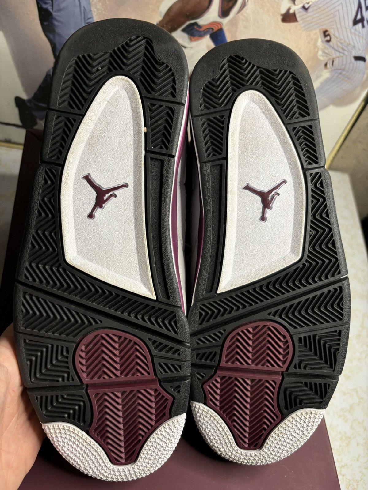Jordan Brand Jordan Retro 4 “PSG” Size US 10 / EU 43 - 5 Thumbnail