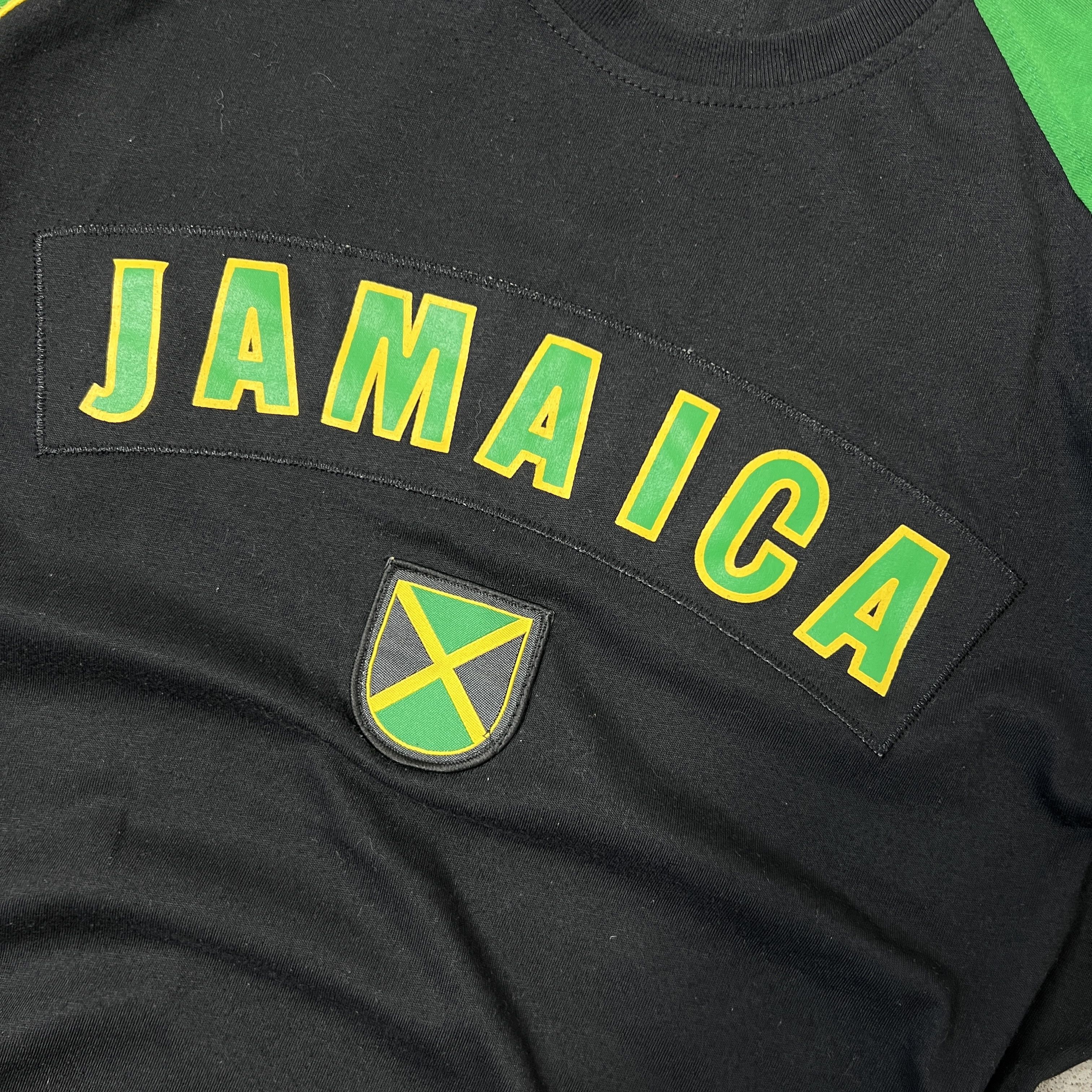 Vintage Vintage Sporty Streetwear Jamaica Blokecore T-shirt Y2K Size US M / EU 48-50 / 2 - 4 Thumbnail