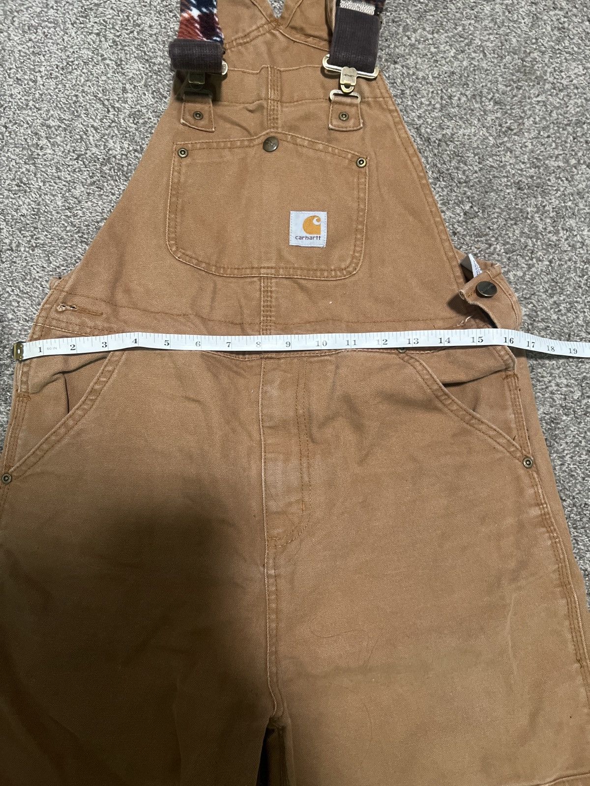 Carhartt Vintage Carhartt Overalls Size 34" / US 12 / IT 48 - 7 Thumbnail