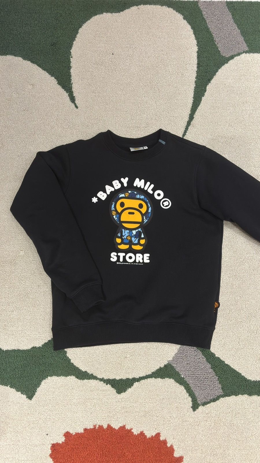 Bape Bape crewneck babymilo Size US S / EU 44-46 / 1 - 1 Thumbnail
