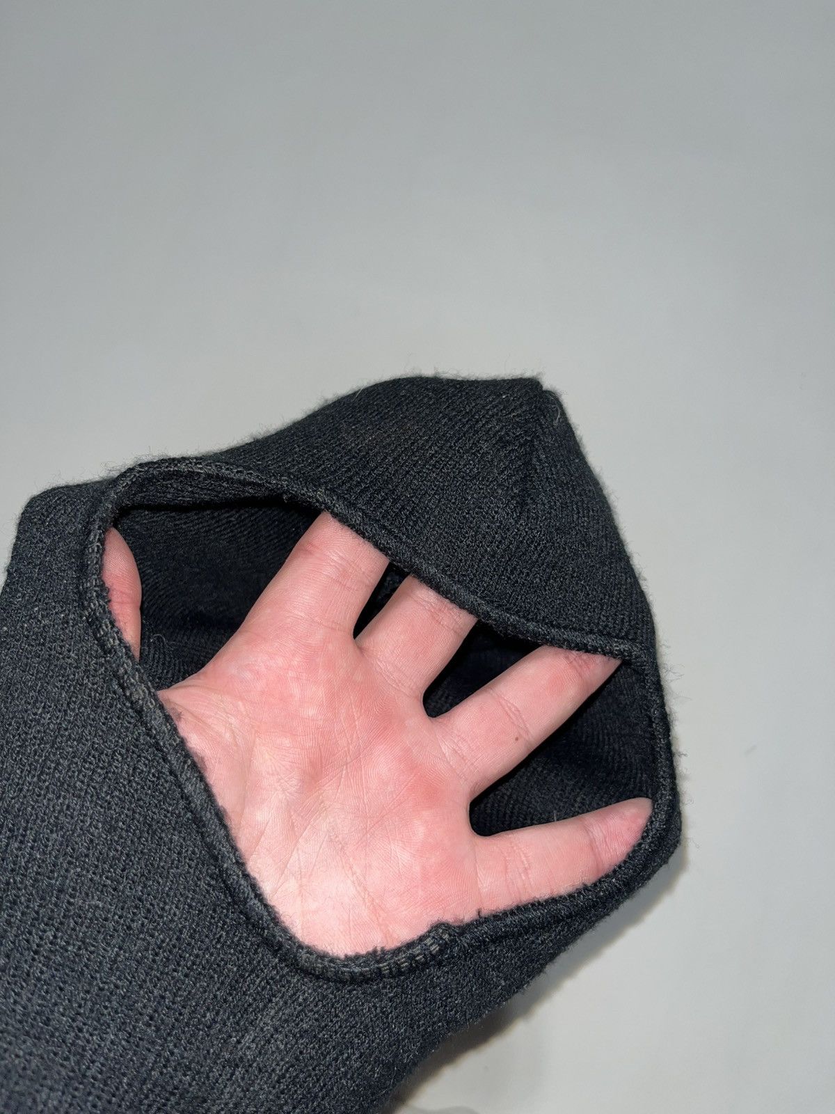 Japanese Brand Black Balaclava Y2K Size ONE SIZE - 3 Thumbnail