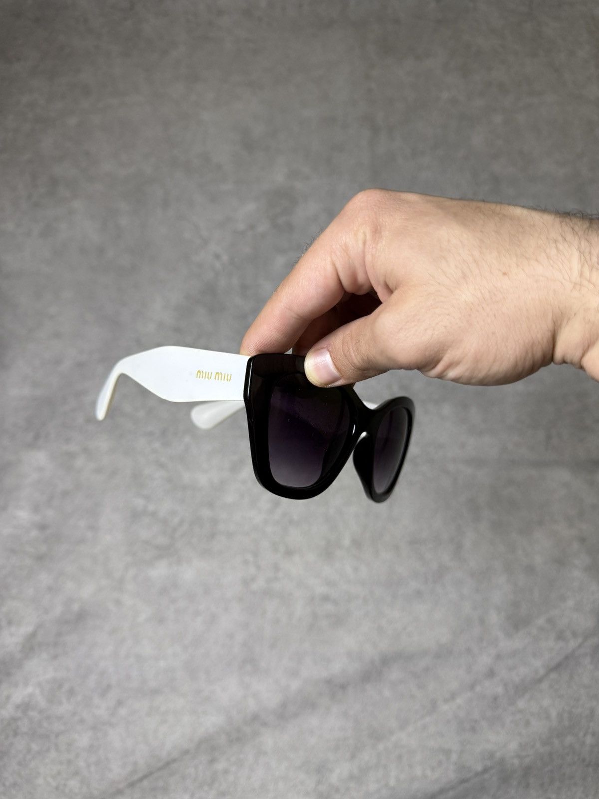 Miu Miu Vintage Miu Miu Bayonetta Glasses y2k Big Glasses Rare Size ONE SIZE - 3 Thumbnail