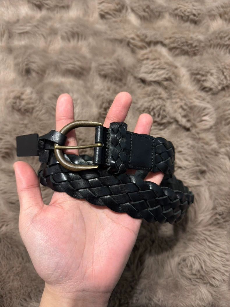 Yves Saint Laurent saint laurent Vine woven belt 2501-Nextarrow Size ONE SIZE - 8 Thumbnail