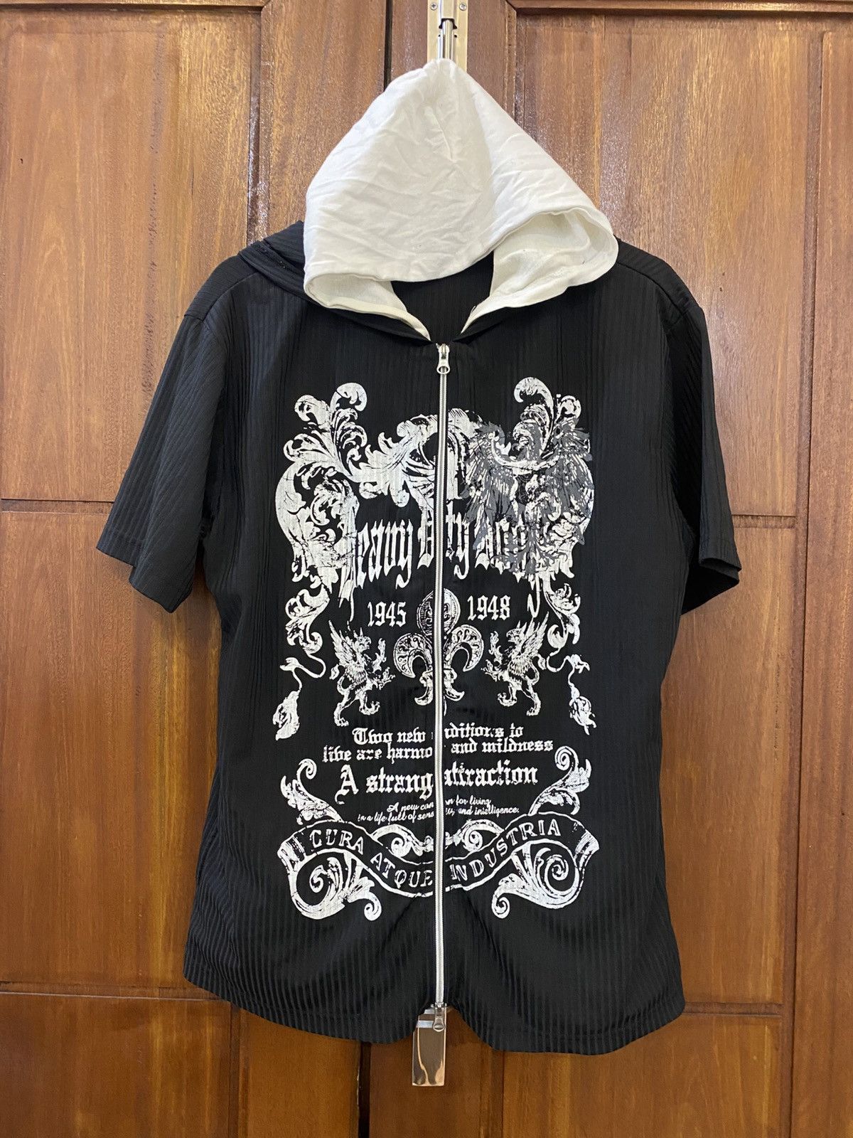 If Six Was Nine Japanese Poem Beamountcarr Double Layer Hooded Shirt Size US L / EU 52-54 / 3 - 1 Thumbnail