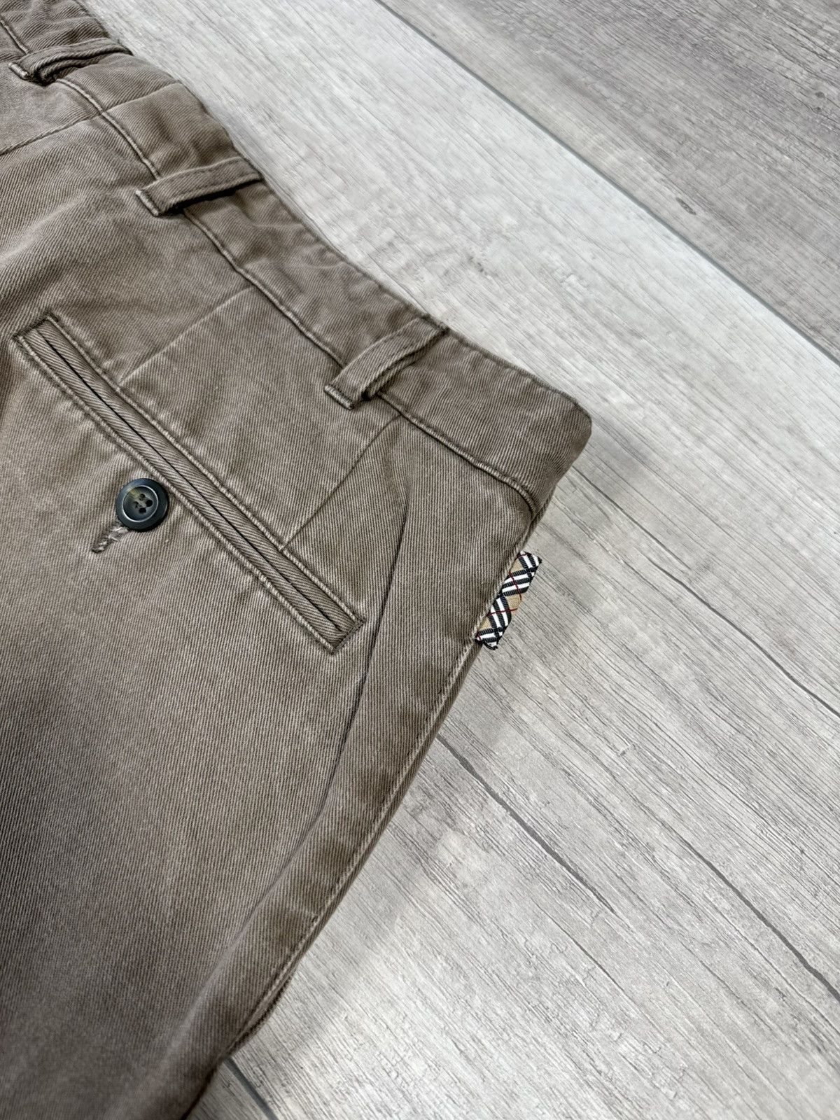 Burberry Burberry London Classic Sand Chinos Pants Trousers Size US 34 / EU 50 - 10 Thumbnail