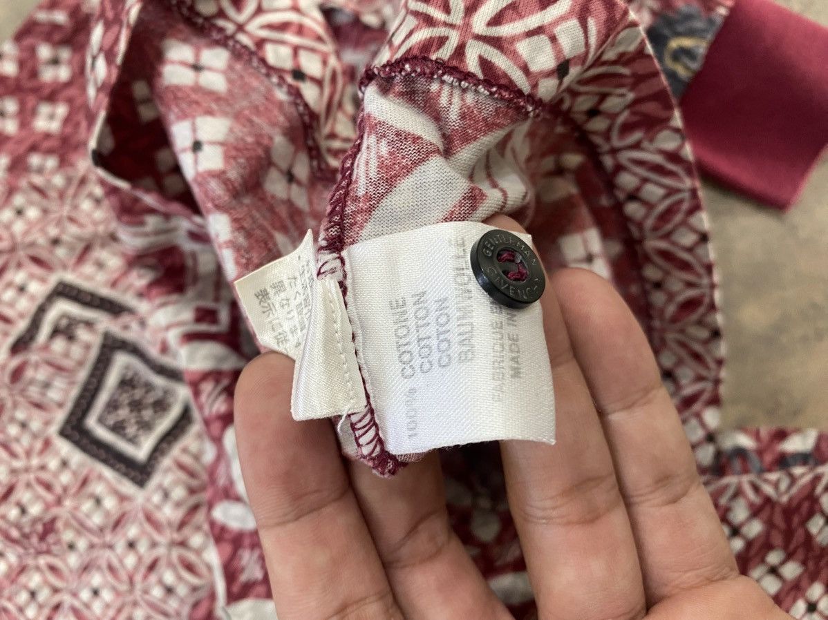 Givenchy 1990s -Givenchy Floral Polo Shirt Ls Longsleeve Designer Size US S / EU 44-46 / 1 - 8 Thumbnail