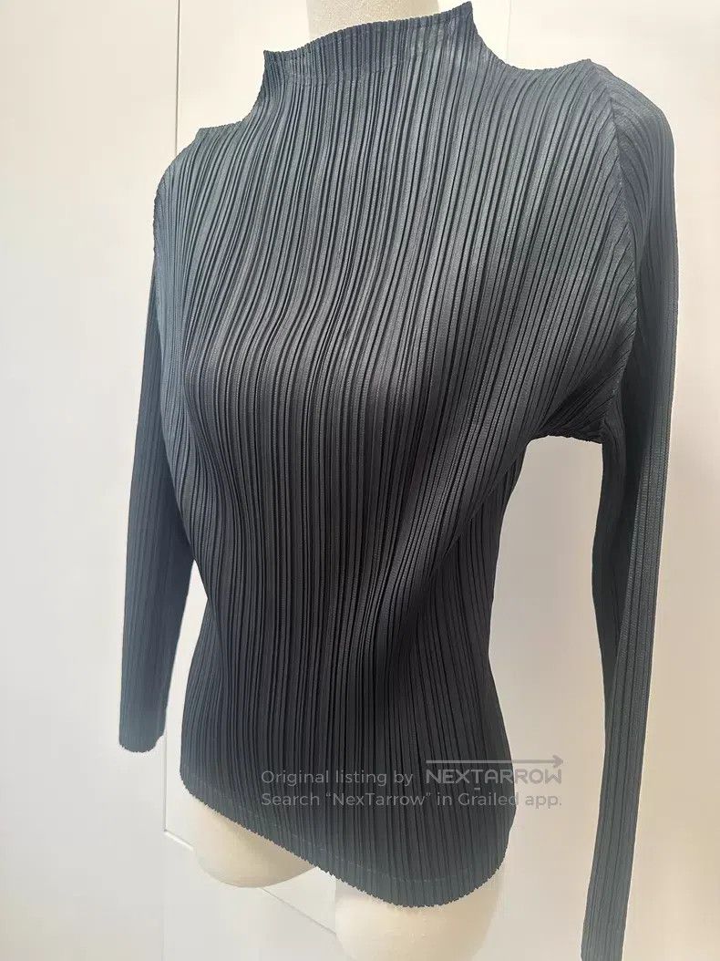 Issey Miyake Issey Miyake Black Long Sleeve Size L / US 10 / IT 46 - 3 Thumbnail