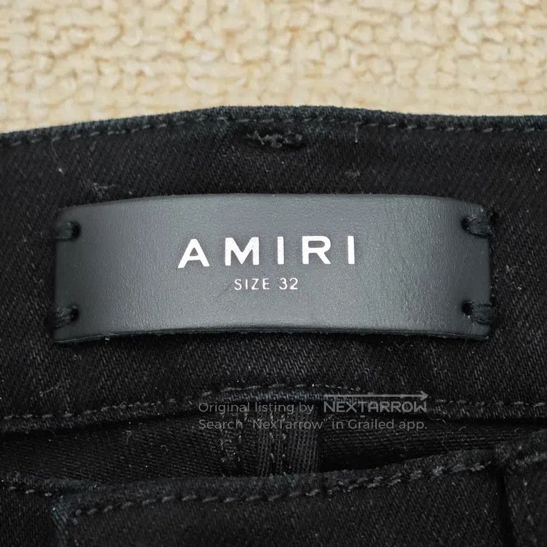 Amiri Amiri Size 32 Black jeans Size US 32 / EU 48 - 3 Thumbnail