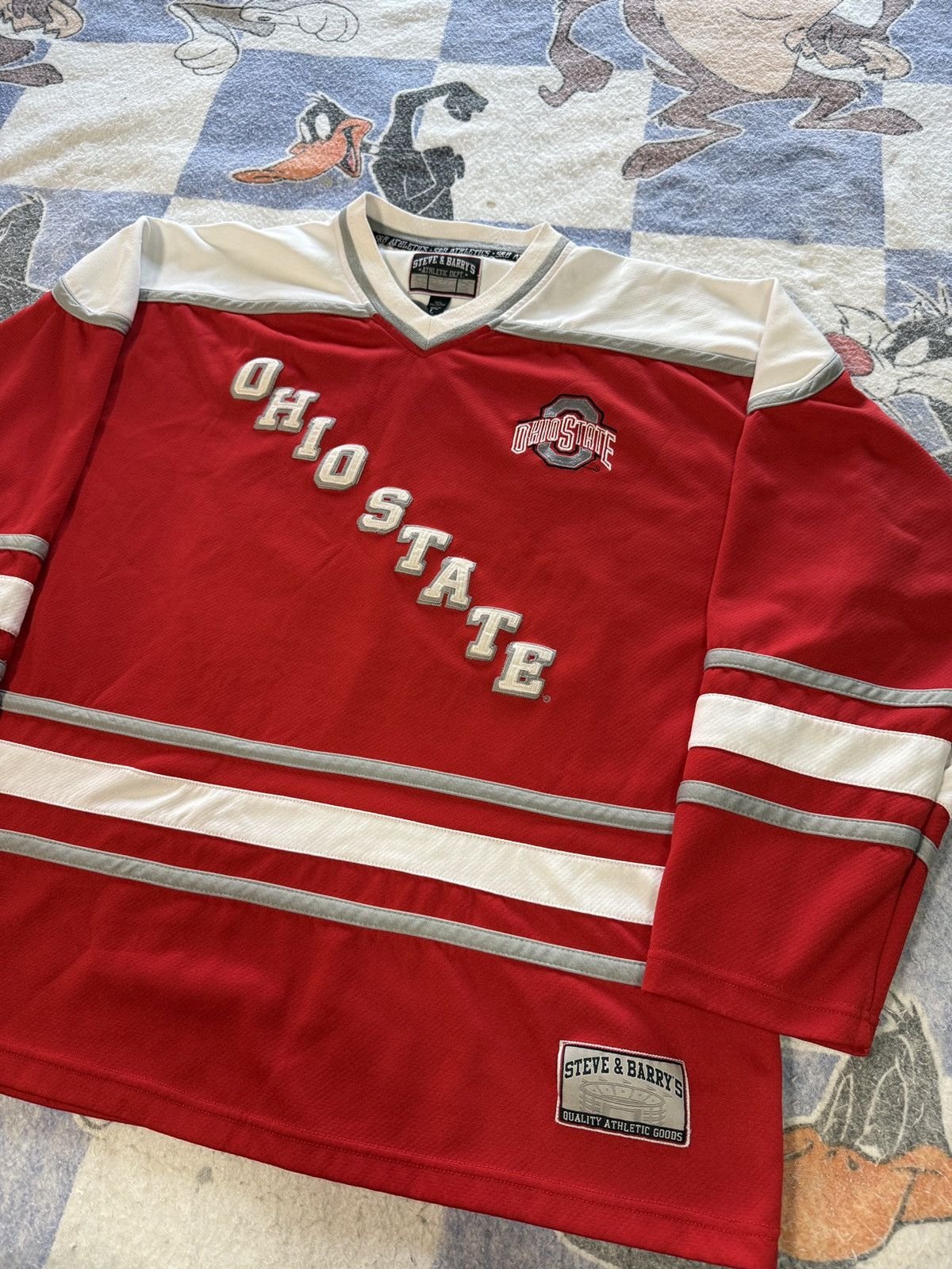 Steve And Barrys Vintage Ohio state university hockey jersey Size US L / EU 52-54 / 3 - 2 Thumbnail