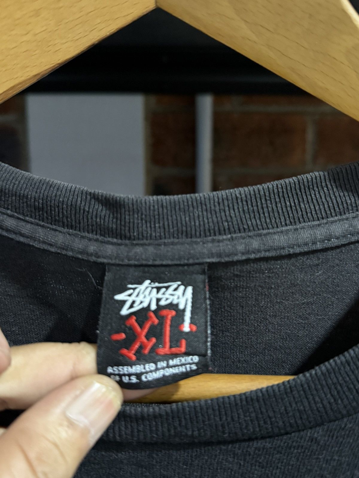 Other Vintage Stussy Fly Stuff Long Sleeve Faded Tee Size US XL / EU 56 / 4 - 10 Thumbnail