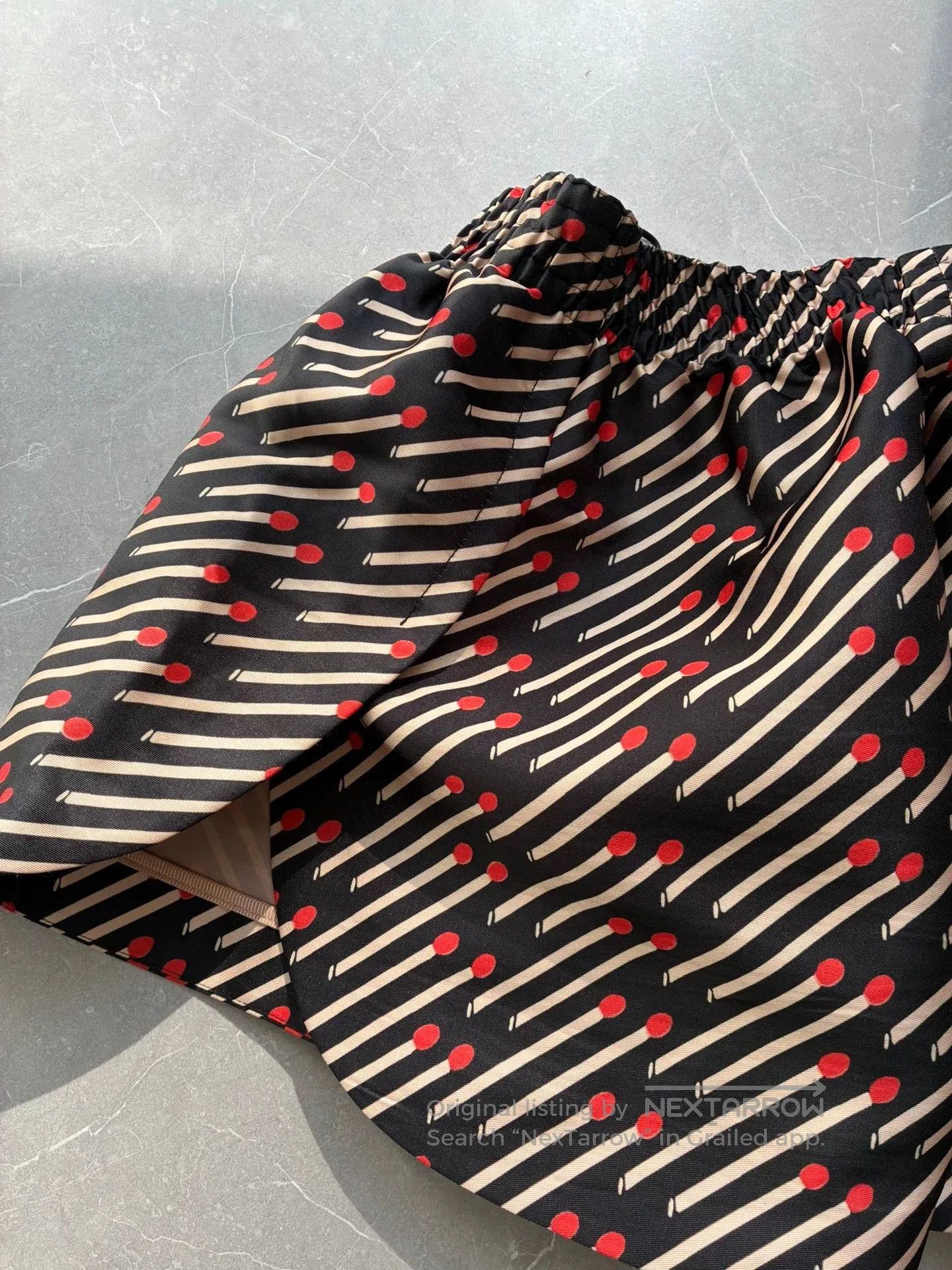 Stella McCartney Stella McCartney Match Print Shorts. Size 37" - 3 Thumbnail