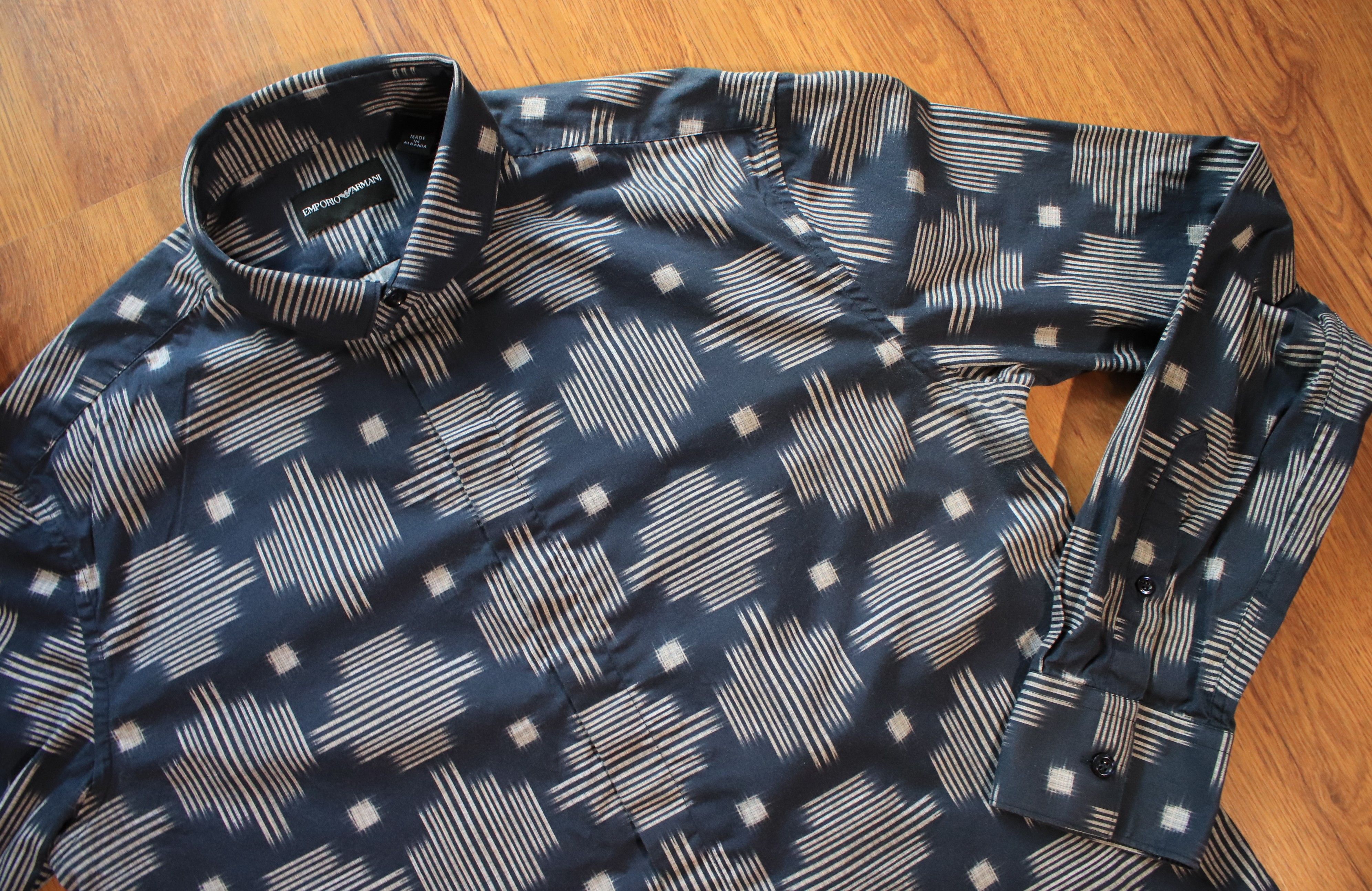 Emporio Armani Emporio Armani shirt size 40 sleeve length cotton men Size US XXS / EU 40 - 2 Thumbnail