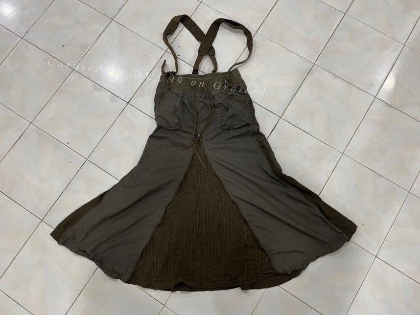 GOA GOA Military Green Cargo Skirt Size 26" / US 2 / IT 38 - 1 Thumbnail