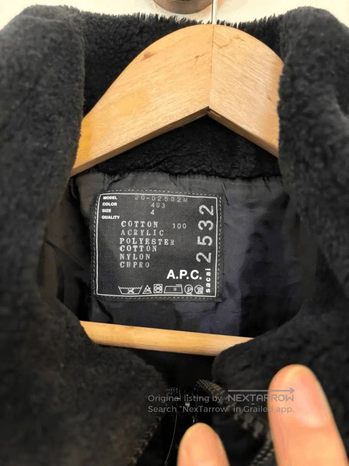 A.P.C. Sz 4 APC x Sacai Denim Patches Jacket. Size US XL / EU 56 / 4 - 2 Thumbnail
