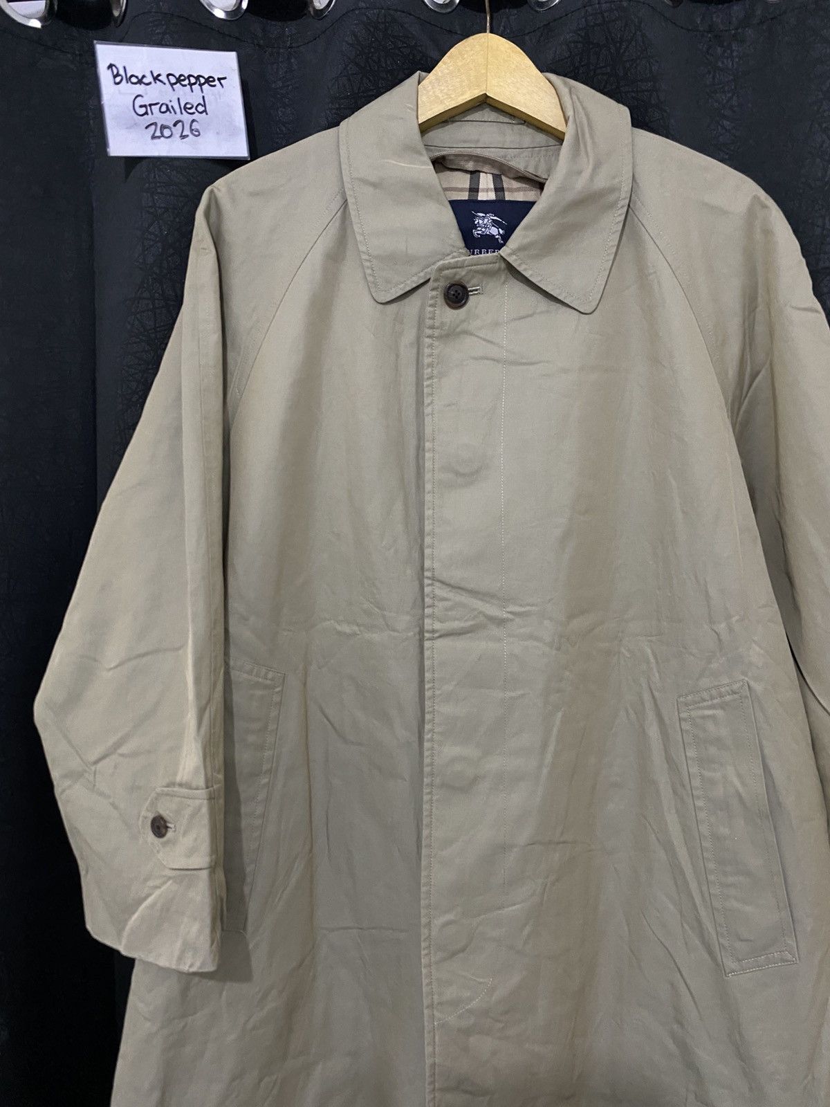Burberry Burberry Nova Check Trench Coat Jacket Size US L / EU 52-54 / 3 - 2 Thumbnail