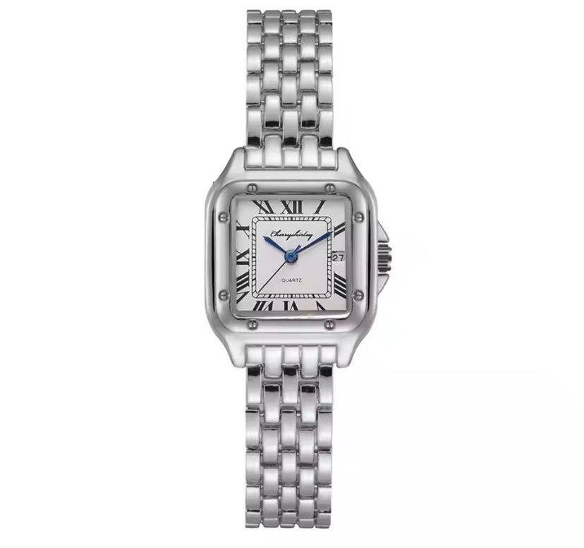 Jewelry Retro Vintage Style Silver Watch Size ONE SIZE - 1 Thumbnail