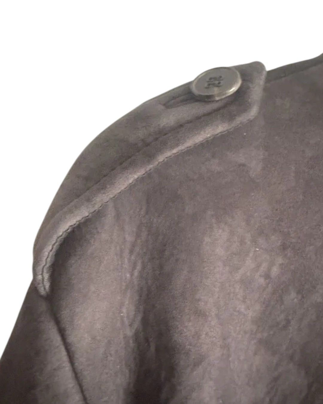 Yves Saint Laurent YSL BY TOM FORD SHEARLING SUEDE LEATHER COAT Size US L / EU 52-54 / 3 - 4 Thumbnail