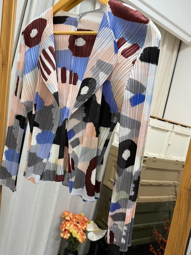 Issey Miyake Issey Miyake size:3 Candy-colored cardigan Size M / US 6-8 / IT 42-44 - 4 Thumbnail
