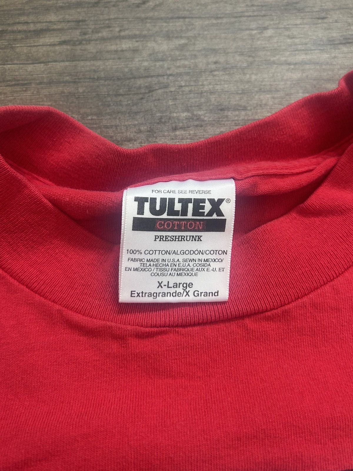 Tultex Huskers were tough red 90s tultex Nebraska Tshirt size XL Size US XL / EU 56 / 4 - 2 Thumbnail