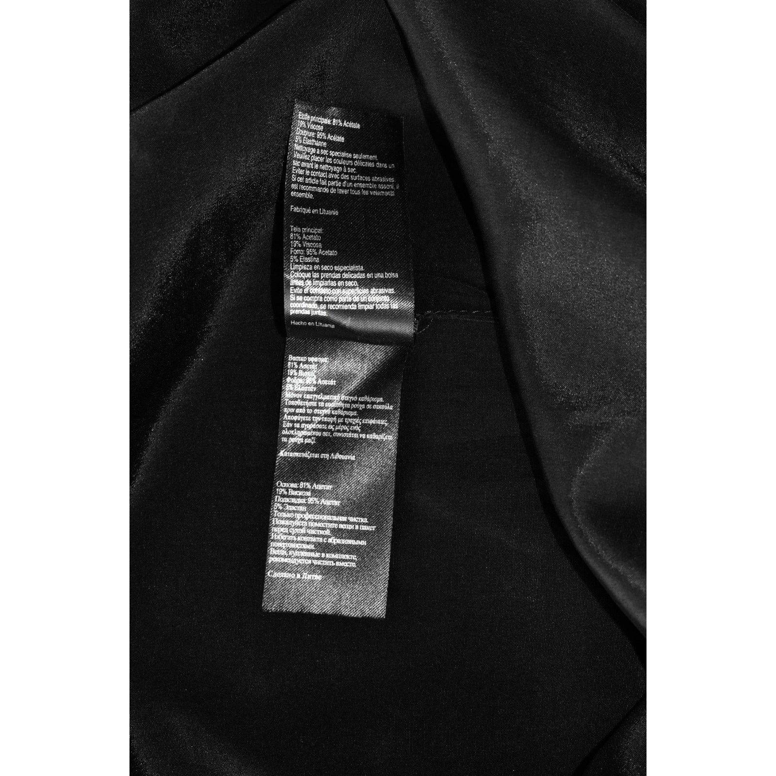 Karen Millen KAREN MILLEN Blk Cut Out Neckline Bodycon Wiggle Dress Sz 6 Size M / US 6-8 / IT 42-44 - 8 Thumbnail