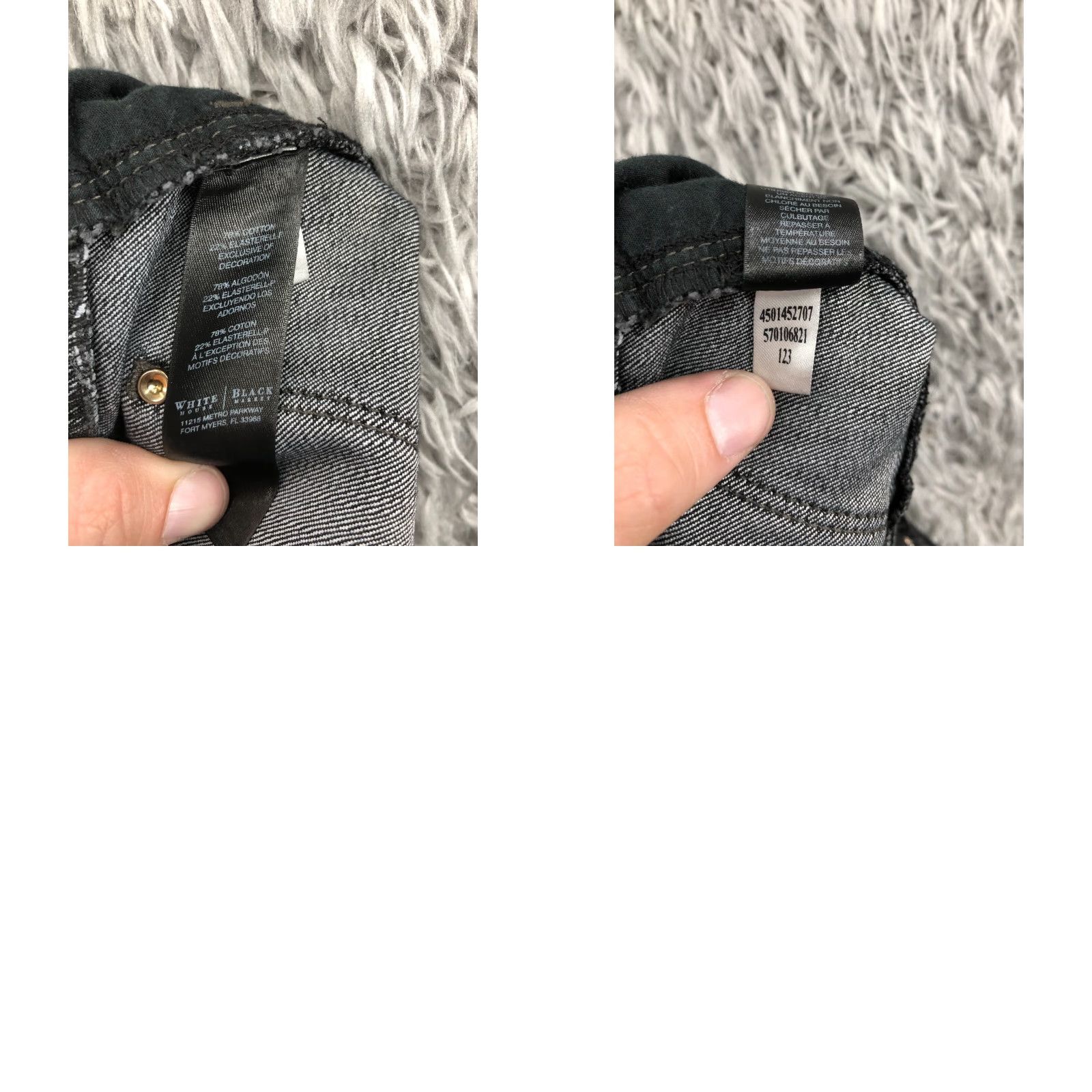 White House Black Market White House Black Market Slim Ankle Jeans Size 8 Womens Dark Wash Black Slimming 5-Pocket Denim Jeans Female Size 30" / US 8 / IT 44 - 9 Thumbnail