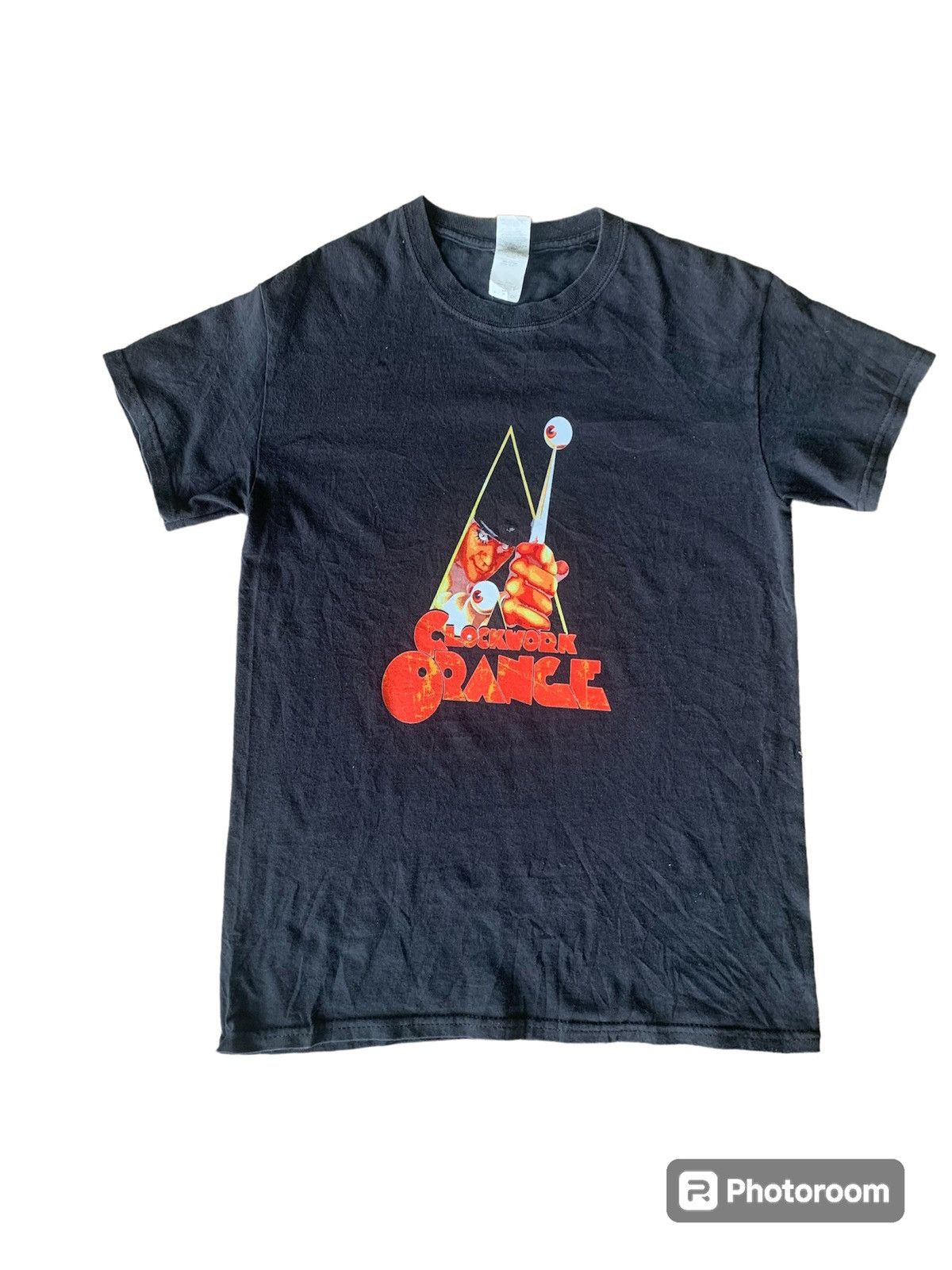 Band Tees × Vintage Gildan Clockwork Orange Custom DTF Tee Size US S / EU 44-46 / 1 - 2 Thumbnail