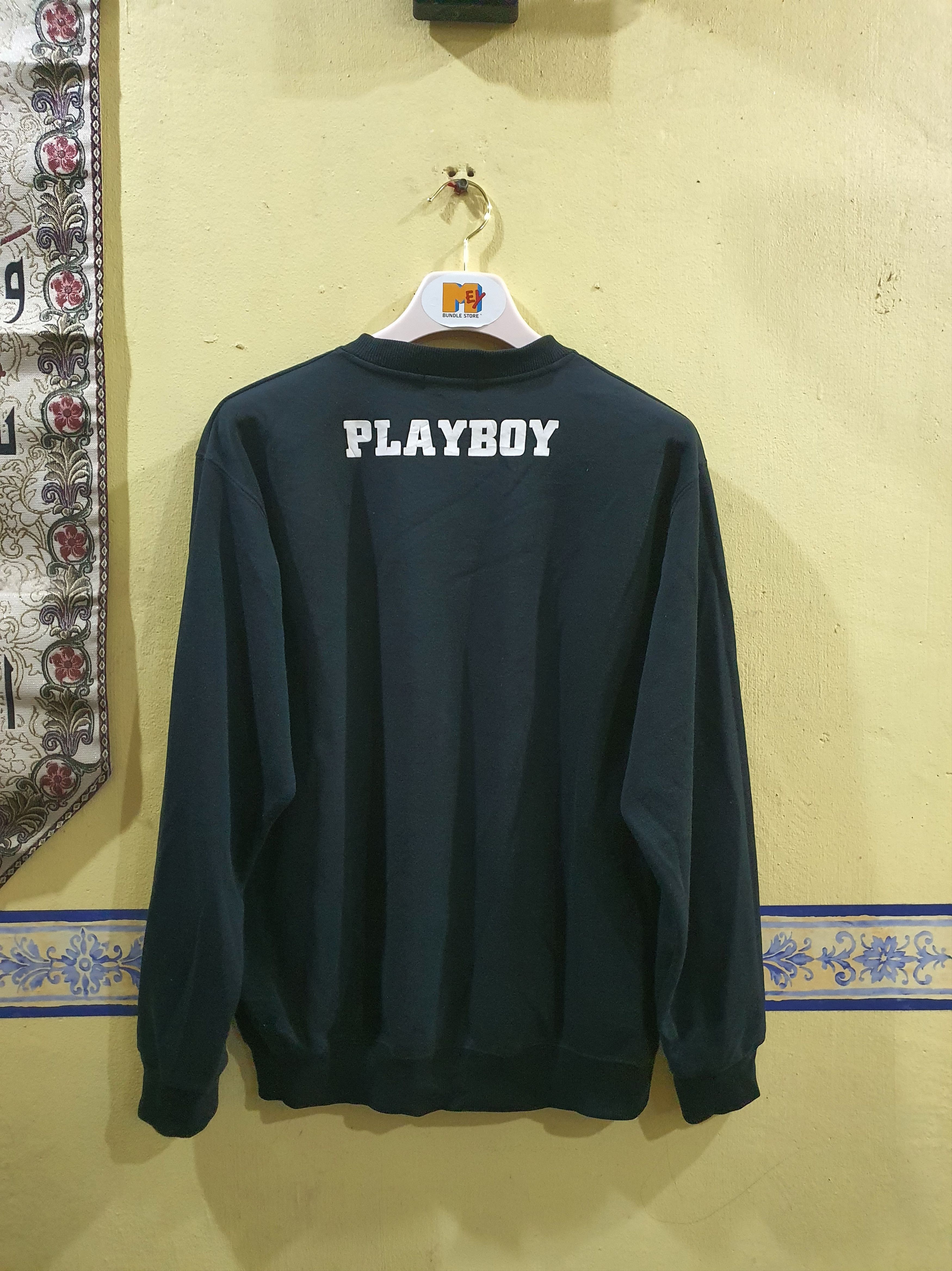 Playboy Vintage 90s Playboy big logo spellout crewneck sweatshirt Size US L / EU 52-54 / 3 - 2 Thumbnail